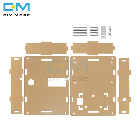 Caja de cubierta protectora acrílica transparente para LCR-T4, probador de Transistor M328, capacitancia Mega328 ► Foto 1/6