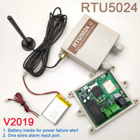 HUOBEI-abridor de puerta corredera tipo GSM, interruptor de relé, tipo a prueba de lluvia, V2022, RTU5024, Control de acceso remoto ► Foto 1/3