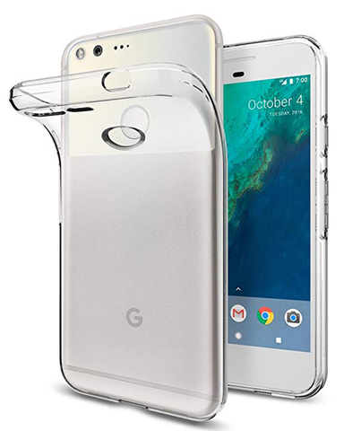 Funda ultrafina suave de TPU para teléfono móvil, carcasa de silicona transparente para Google Pixel 2 3 3a 4 XL 4a, para Google Pixel 3 5 XL ► Foto 1/6