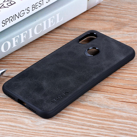 Para xiaomi mi 8 caso Vintage de lujo de cuero de la cubierta del teléfono para xiaomi mi 8 mi 8 se funda coque capa de negocios vintage hoesje ► Foto 1/6