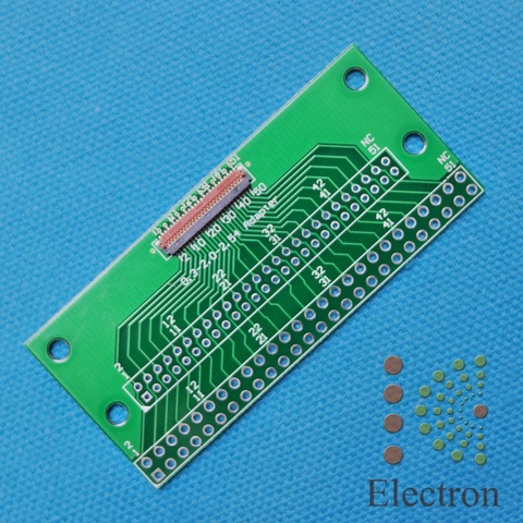 Adaptador de conector ZIF de 0,3mm, 2 unidades/lote, 25P/31P/39P/45P/51Pin, paso a 2,0mm, 2,54mm, conector LVDs para MIPI panel táctil LCD ► Foto 1/5