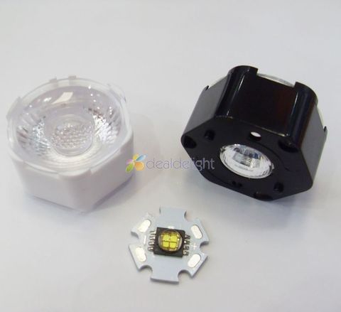 5 uds 30 grados Reflector de lente LED para Cree MCE MKR XHP70 XHP90 luz led para lámpara envío gratis ► Foto 1/4