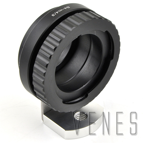 Venes B4-M4/3, adaptador de lente compatible para B4 2/3 