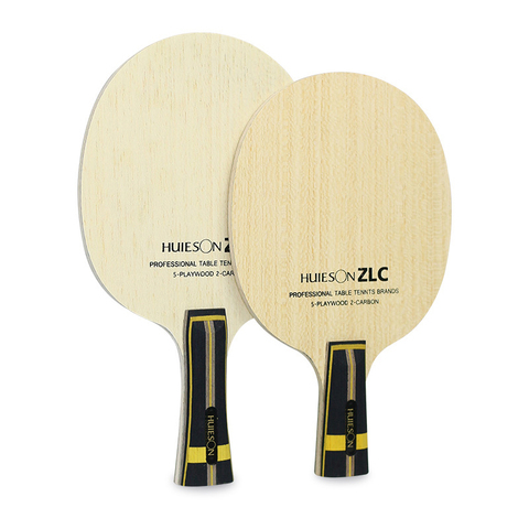 Huison-Pala de entrenamiento profesional para tenis de mesa ZLC 5, madera contrachapada de 2 capas ZL, fibra de carbono, hoja de Ping Pong para raqueta de tenis de mesa DIY ► Foto 1/4