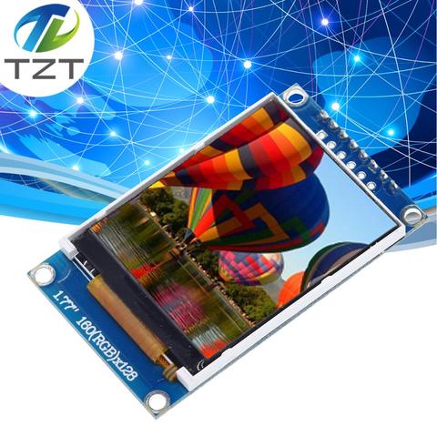 Pantalla LCD TFT de 1,77 pulgadas, 128x160, 1,77 TFTSPI, TFT, a color, módulo de puerto serie ► Foto 1/6