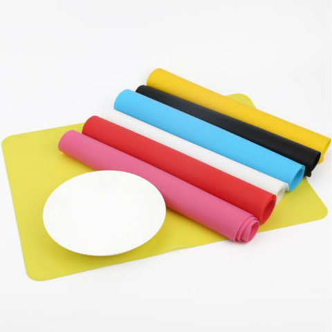 Estera de silicona para hornear de 40x30 CM estera antiadherente para mesa protectora para mesa de cocina 6 Color ► Foto 1/5