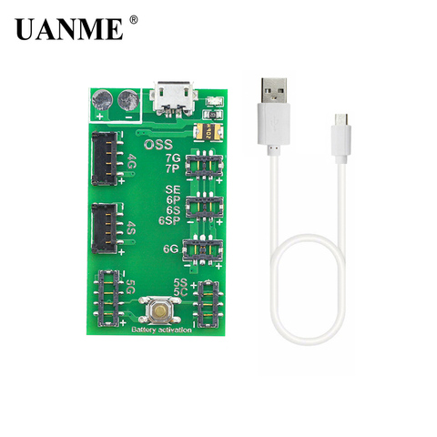 Cable de carga de batería de calidad UANME Placa de activación a Fuente de alimentación DC para iPhone 6 Y 6 Plus 5S 5 4S 4 7 7plus ► Foto 1/1