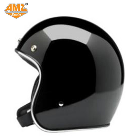 AMZ-Casco deportivo Retro para motocicleta, máscara abierta, capacete para Motocross ► Foto 1/1