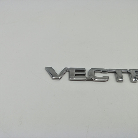 Emblema 3D para coche Chevrolet Opel Vectra, insignia con letras, número de maletero trasero, logotipo ► Foto 1/6