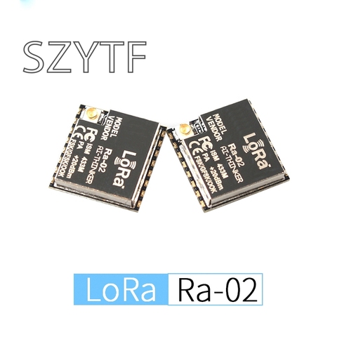LoRa SX1278 433M 10KM Módulo de transmisión de espectro extendido inalámbrico Ra-02 Kit de bricolaje para lectura de medidor de hogar inteligente ► Foto 1/4