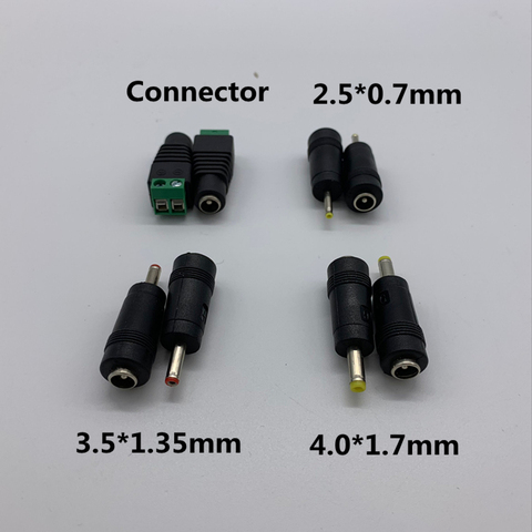 1 piezas DC 5,5mm * 2,1mm 2,5*0,7*3,5*1,35*4,0*1,7mm DC barril Jack conector de Cable de alimentación ► Foto 1/1