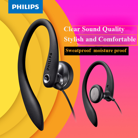 PHILIPS-auriculares tipo diadema SHS3305, 100% originales, deportivos, para teléfonos inteligentes, Samsung y Xiaomi ► Foto 1/6