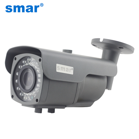 Cámara de Metal impermeable con enfoque CCTV, lente Manual de Vigilancia tipo bala, IP66, 720P, AHD, 1080P, Sony IMX322, HD, 2,8-12mm, Zoom 4X ► Foto 1/6