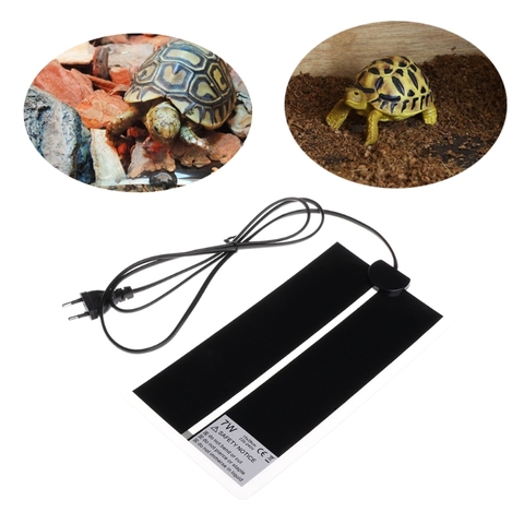 Esterilla de calor para incubadora de reptiles, almohadilla de calefacción para mascotas, fermentación, enchufe europeo de 220V-240V, 7W, 14W, 20W, 28W, para acuario ► Foto 1/6