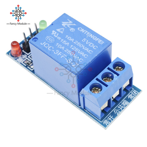 5V bajo activador por flanco 1 Módulo de canal de relé placa de interfaz escudo DC AC 220V para PIC AVR DSP brazo MCU Arduino ► Foto 1/1