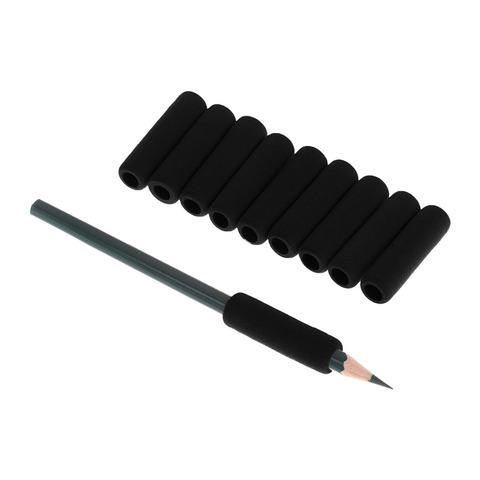 XRHYY Paquete de 30 fundas para lápices de Color negro de espuma suave de 1,5 pulgadas (negro) ► Foto 1/4