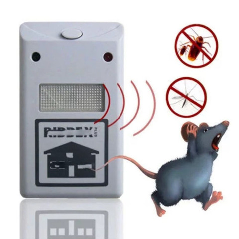 Repelente electrónico ultrasónico para Control de plagas, repelente de ratones, roedores, ratones, mosquitos, ratones, enchufe para EE. UU. Y la UE ► Foto 1/3