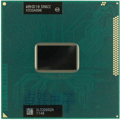 Original lntel Pentium CPU procesador Dual-Core móvil chip SR0ZZ 2030M versión oficial rPGA988B hembra G2 2,5 GHz 2022m ► Foto 1/1