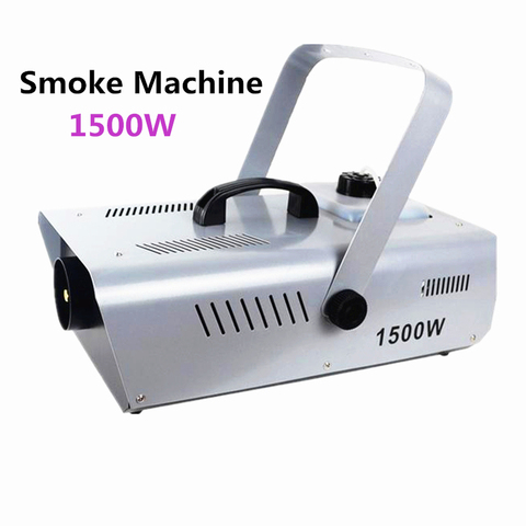 Máquina de niebla LED de 1500W/500W, máquina profesional de humo para boda, fiesta en casa, escenario, DJ, eyector de humo de escenario de 400W ► Foto 1/6