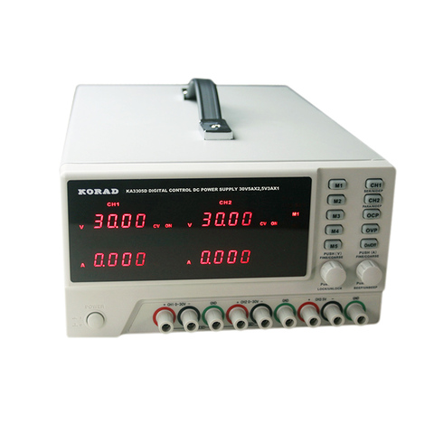 KORAD KA3305D programable precisión Variable ajustable 30V 5A DC Digital regulado fuente de alimentación de tres vías DC ► Foto 1/3