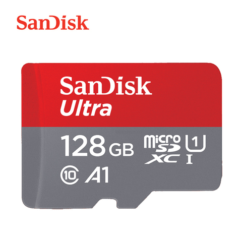 Sandisk tarjeta Ultra Micro SD Class10 U1, tarjeta TF de 16gb 32gb 98 Mb/s 64gb 128gb, tarjeta de memoria de 100 Mb/s para samrtphone y PC de mesa ► Foto 1/5