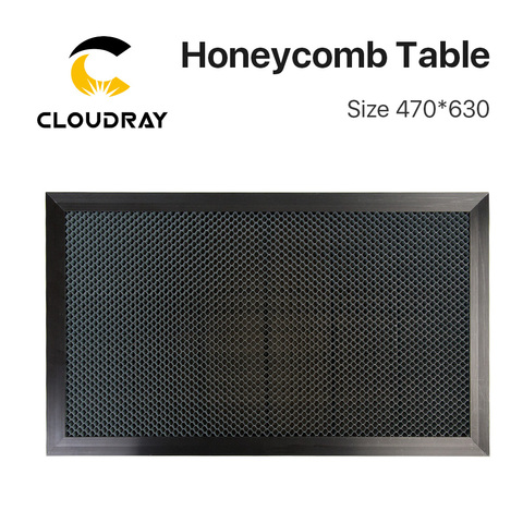 Cloudray de nido de abeja de mesa de trabajo de 470*630mm Tamaño personalizable de plataforma piezas de láser para CO2 máquina de corte con grabadora láser ► Foto 1/6