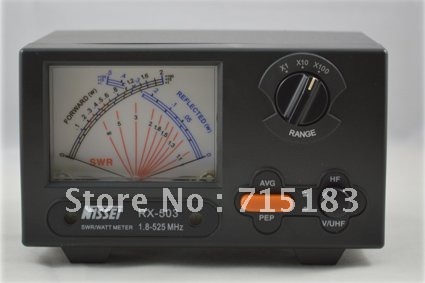 NISSEI-RX-503 de Radio bidireccional para walkie-talkie, medidor de 1,8-525MHz, 2/20/200W, SWR/Watt, nuevo y Original de Taiwán ► Foto 1/5