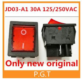 30A JD03-A1 125/250VAC interruptor basculante ► Foto 1/1