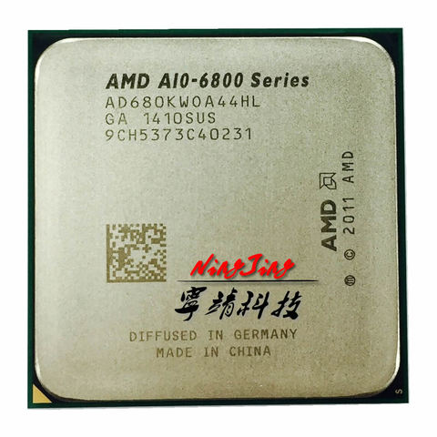 AMD-procesador de CPU de cuatro núcleos, A10-Series, A10, 6800K, A10, 6800, 4,1 GHz, AD680KWOA44HL/ AD680BWOA44HL, Socket FM2 ► Foto 1/1