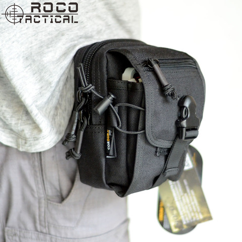 Rocotactical M1 molle Tactical cintura Bolsas ejército multifuncional compat Riñoneras 5.5 