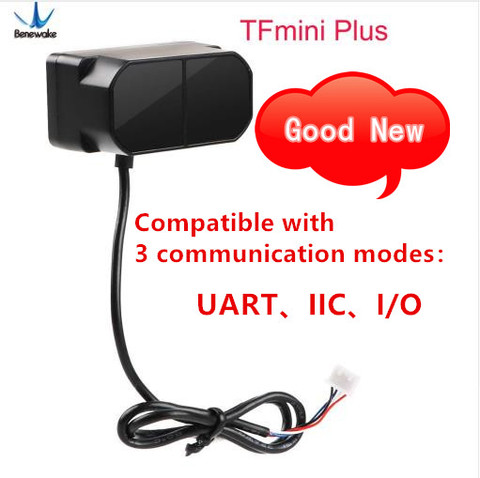 Benewake Módulo de LiDAR TFmini Plus, sensor de lidar de corta distancia IP65 Micro single point TOF compatible con UART IIC I/O ► Foto 1/6