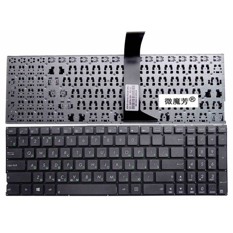 Ruso teclado del ordenador portátil para Asus K550 A550 Y581 X550V X552C X550 X550C X550L F501 F501A F501U Y582 S550 D552C x550KD. ► Foto 1/4
