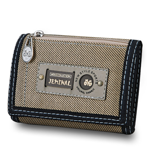 Mano Billeteras De Tela Billeteras Para Hombre, Monedero De Lona