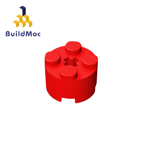 BuildMOC-piezas de bloques de construcción compatibles con 6143, 3941, 2x2, DIY, educativo ► Foto 1/4