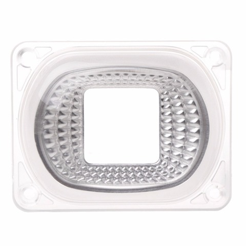 Reflector de lente LED para luces LED COB PC, lente + Reflector + anillo de silicona, cubierta de sombra ► Foto 1/6