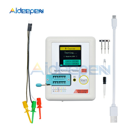 T7 TC-T7-H TFT Transistor Tester prueba multifunción Auto calibración Waveform infrarrojo amperímetro Digital voltímetro capacitancia ► Foto 1/6