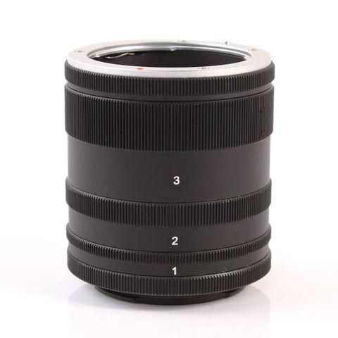 Macro tubo de extensión de adaptador anillo para Sony E montaje NEX lente de cámara A7 A7R S A5100 A6000 ► Foto 1/4