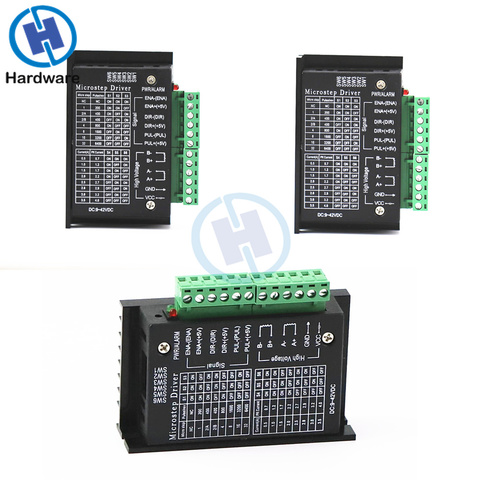 3 uds 42/57/86 TB6600 controlador de Motor paso a paso 32 segmentos versión mejorada 4.0A 42VDC para Router CNC ► Foto 1/4