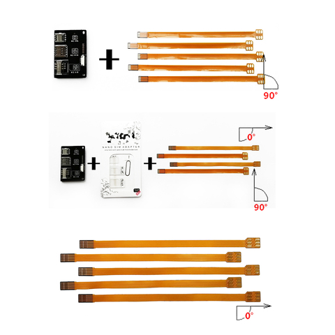 Adaptador de extensión de tarjeta Universal 4 en 1, herramienta de activación de tarjeta IC de teléfono, convertidor de tarjeta Micro SIM para teléfono móvil Iphone y Android ► Foto 1/1