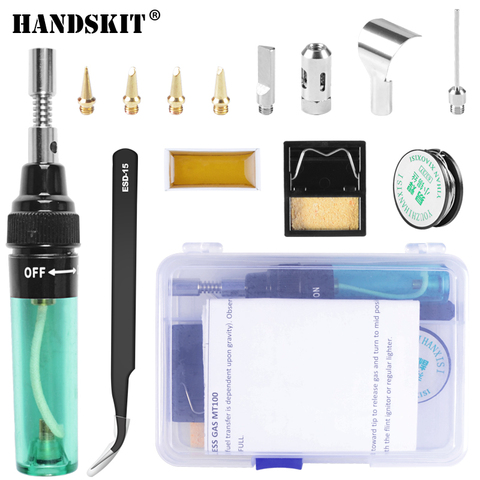 Handskit-Soldador manual eléctrico portátil, pluma de soldadura a gas universal, MT-100 ► Foto 1/5