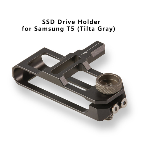 Tilta BMPCC-Accesorios de jaula 4k, TA-SSDH-T5-G, soporte de unidad SSD gris para Samsung T5 ► Foto 1/3