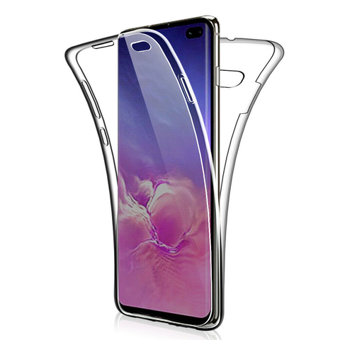 360 cubierta suave de la caja del teléfono para Samsung Galaxy A7 2022 A750 A9 A6 A8 más J4 J6 J8 A3 A5 2017 J3 J5 J7 2016 J2 primer Pro ► Foto 1/6