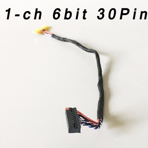 Cable de placa controladora Universal, Cable de pantalla LVDS, 1Ch, 6 bits, 30 pines ► Foto 1/3