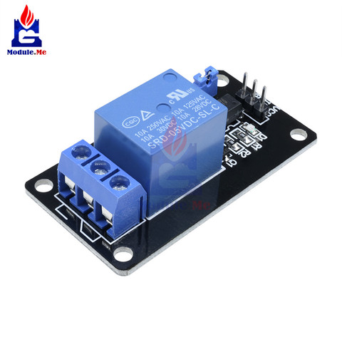 Módulo de relé de 5 V 1 canal para placa de interfaz de relé Arduino para MCU PIC AVR DSP ARM SCM electrodomésticos módulo de Control de 5 V ► Foto 1/6