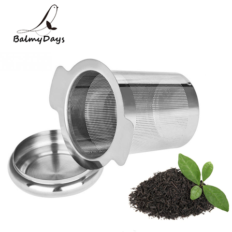 Infusor de té de acero inoxidable, colador de té Malla reutilizable, Puer de hojas sueltas, filtro de té verde Oolong, vaporizador para tazas, tetera ► Foto 1/6