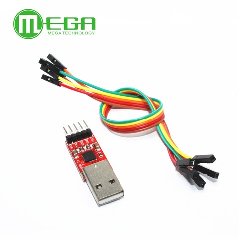 Módulo USB CP2102 a TTL serial UART, cable de descarga STC, actualización de línea de supercepillo PL2303, 5 uds. ► Foto 1/3