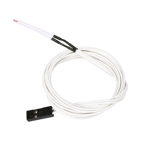 100 k Ohm NTC termistores 3950 Sensor de temperatura con Cable Dupont cabeza para Reprap Mendel MK2A MK2B cama calentada 3D partes impresoras ► Foto 1/6