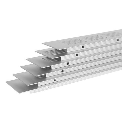 Rejilla de ventilación de aleación de aluminio, lámina perforada, 15cm, 20cm, 25cm, 30cm, 40cm, 50cm ► Foto 1/6