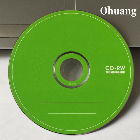 Discos de CD-RW, Grado A +, verde, blanco, venta al por mayor, 5 unidades ► Foto 1/1