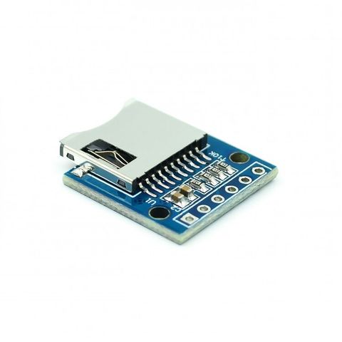 Placa de expansión de almacenamiento Micro SD Mini tarjeta SD TF Módulo de escudo de memoria con pines para Arduino ARM AVR ► Foto 1/4